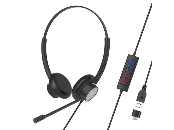 Tellur Voice 320, Kabel, 150 - 10000 hz, 130 g, Headset, Svart