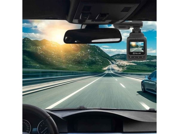 Tellur Dash Patrol DC2 FullHD 1080P, GPS, svart
