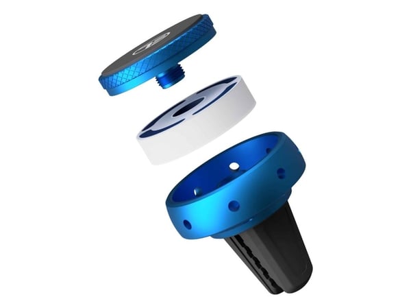 Tellur Fresh Dot bilholder magnetisk, duftkit Ocean, luftventilmontering Melyna