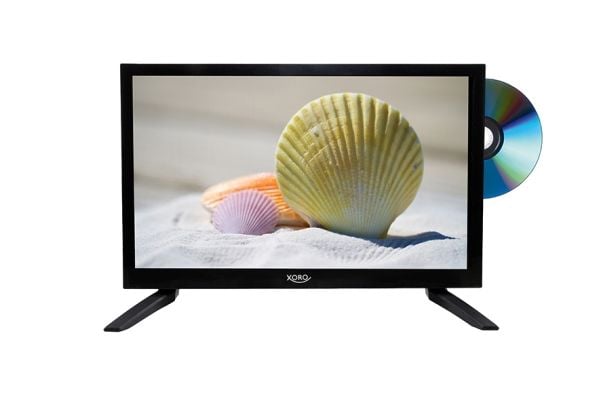 Xoro XOR400716, 47 cm (18.5"), 1366 x 768 piksler, HD, LED, DVB-C, DVB-S2, DVB-T2, Svart