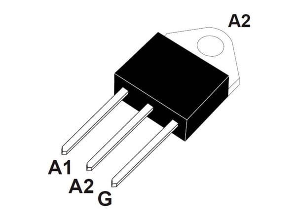 STMicroelectronics BTA26-600B Tyristori (SCR) - TRIAC TOP-3 25 A 600 V