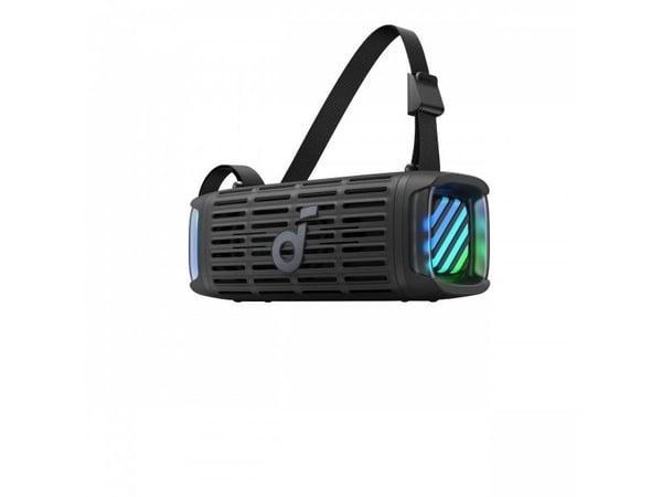 Soundcore Boom 3i - Högtalare - för bärbar användning - trådlös - Bluetooth - Appkontrollerad - 50 Watt - äventyrare svart