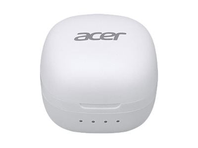 Acer Go AHR162 - Ægte trådløse øretelefoner med mik. - i øret - Bluetooth - hvid - for Aspire C 27; Chromebook Plus Spin 514; Chromebook Tab 311; T...
