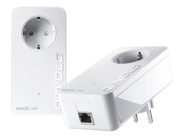 Devolo Magic 1 LAN, 1200 Mbit/s, IEEE 802.1p, IEEE 802.3, IEEE 802.3ab, IEEE 802.3az, IEEE 802.3u, Gigabitti Ethernet, 10,100,1000 Mbit/s, 10BASE-T...