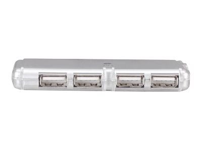 TECHly - Hubb - 4 x USB 2.0 - skrivbordsmodell