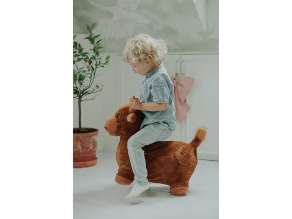 KREA Hop And Bounce Plush Jersey Cow
