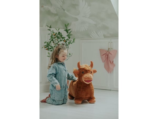 KREA Hop And Bounce Plush Jersey Cow