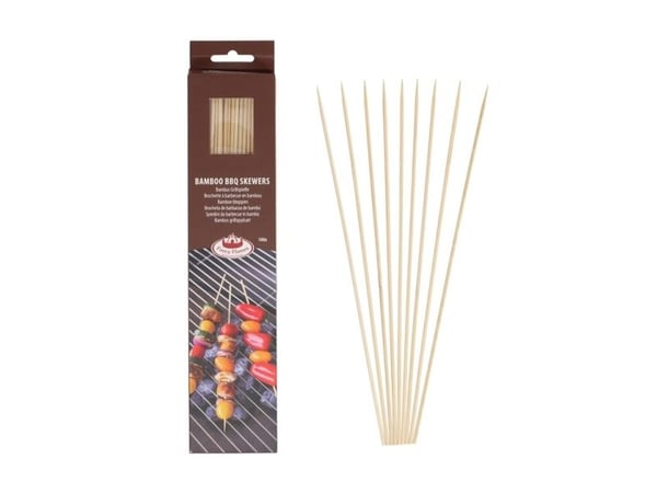 Esschert Design grillspyd i bambus SKEWER BBQ BAMBOO 100 stk FF553