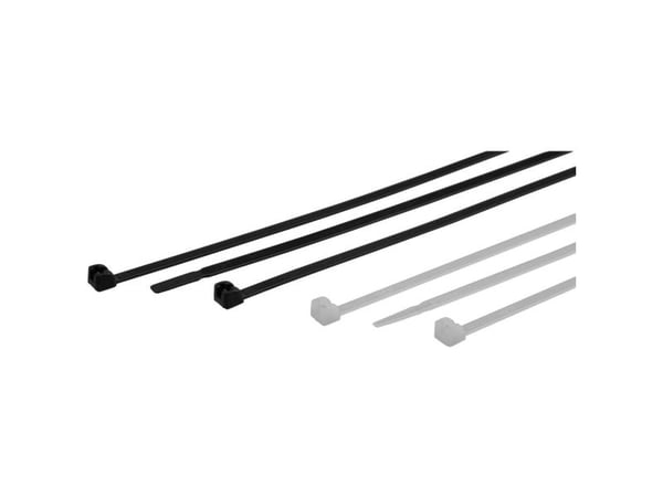 Täyskaapeli 907037-500 T-SK 7-95 Kaapelinsiteet teräskielellä 340 mm 7 mm Läpinäkyvä Metallitapilla 500 kpl
