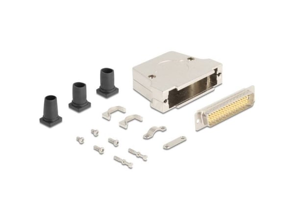 Delock - Datakopling - HD-50 (hann) til 50 soldering pin - sølv