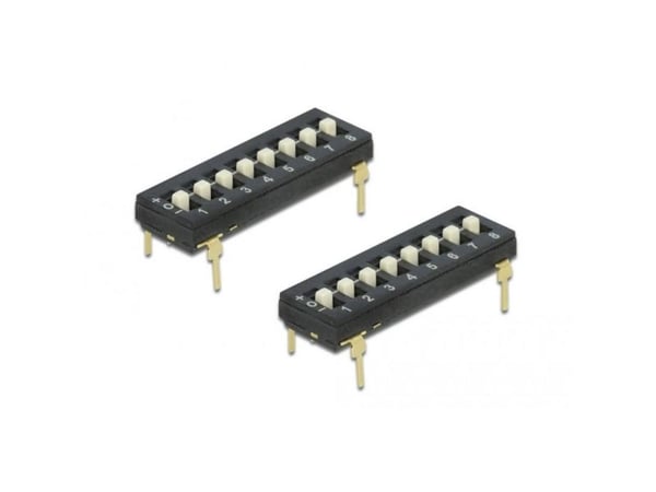 DeLOCK 66306, Dip-kytkin, 2 kpl, Tuubi