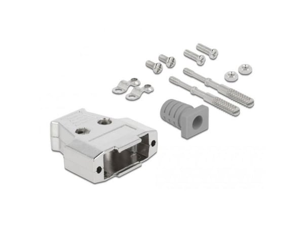 DeLOCK 66626, Cable boot, Hopea, Metalli, D-Sub 15, 1 kpl, 37,1 mm