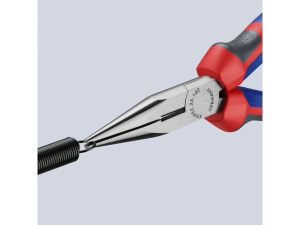 Knipex litteäkärkiset pihdit, joissa on leikkuureuna