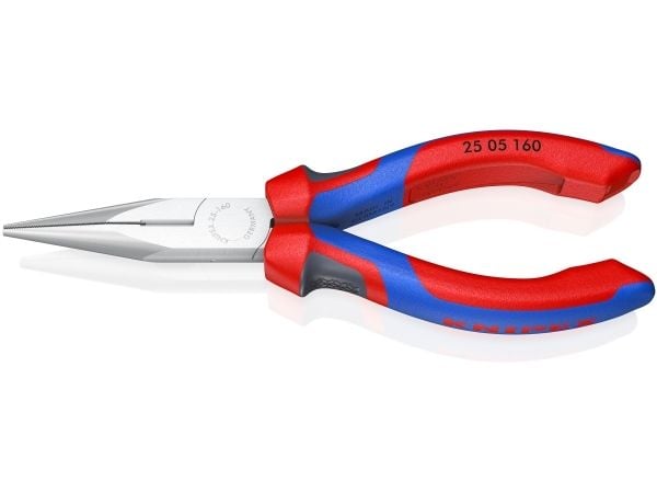 Knipex litteäkärkiset pihdit, joissa on leikkuureuna