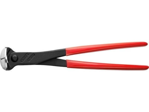 Knipex 68 01 280, Endekuttende tang, 4,5 mm, 3,3 cm, Stål, Plast, Rød