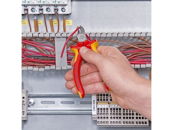 KNIPEX - Diagonalskjæretang - isolert - 125 mm