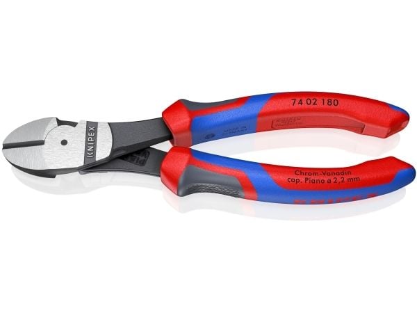 KNIPEX kraftsidavbitare 180 mm, comfort-grepp