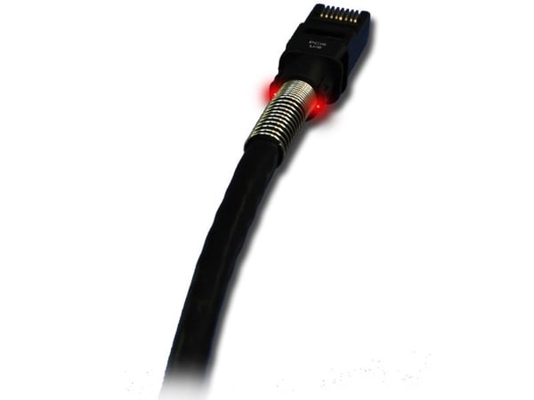 MCL PCI6-DPF/66, 20 m, Cat6a, F/UTP (FTP), RJ-45, RJ-45, Svart