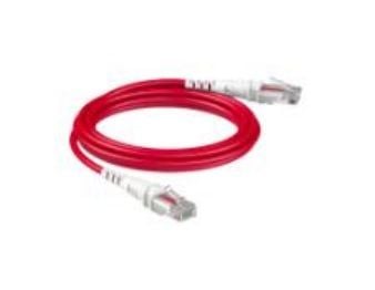 PatchSee TPC-SR-U/25, 7,6 m, Cat6a, U/UTP (UTP), RJ-45, RJ-45, Rød