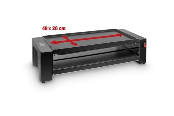 FRITEL Family PR 3195 - Raclette/grill - 1.45 kW - svart