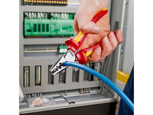 Knipex puristuspihdit kaapelihylsyille