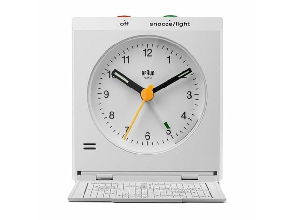 Braun BC05W kvartsi taittuva herätyskello (67705)