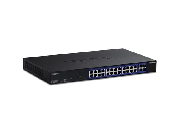 Trendnet TEG-3284WS, Hallittu, 2.5G Ethernet (100/1000/2500), Täysin kaksipuolinen, Telineasennus