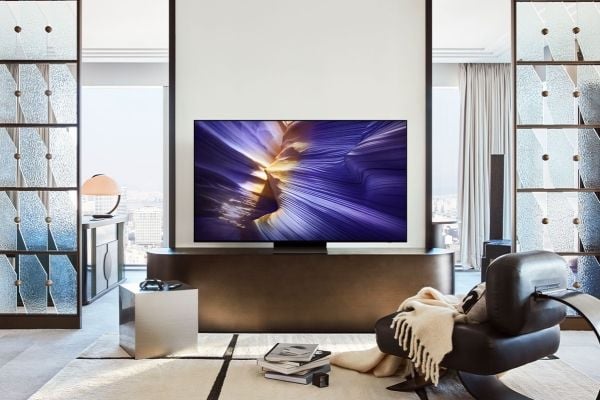 Samsung GQ65S90FAT, 165,1 cm (65"), 3840 x 2160 piksler, OLED, Smart TV, Wi-Fi, Sort