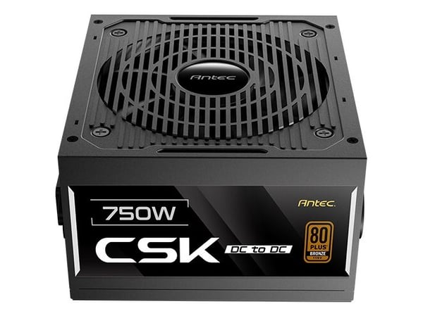 Antec SIGNATURE CSK750DC EC, 750 W, 100 - 240 V, 50/60 Hz, 12 A, Aktiv, Drift uten belastning, Overstrøm, Overstrøm, Høyspenning, Overspennings- og...
