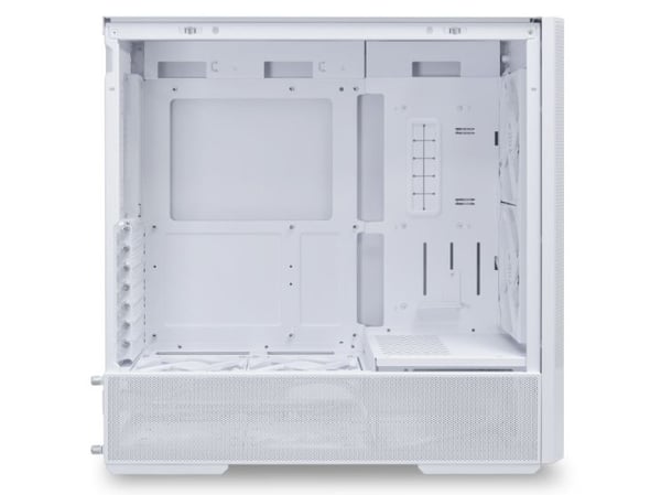 Lian Li Lancool 207, Midi Tower, PC, Hvit, ATX, Micro ATX, Mini-ITX, Stål, Herdet glass, Spilling