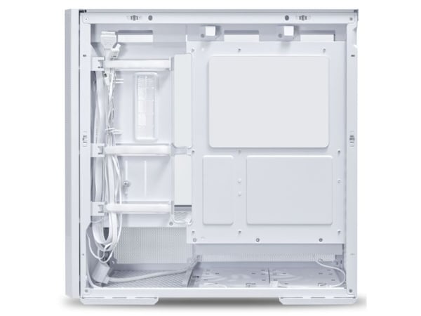 Lian Li Lancool 207, Midi Tower, PC, Hvit, ATX, Micro ATX, Mini-ITX, Stål, Herdet glass, Spilling