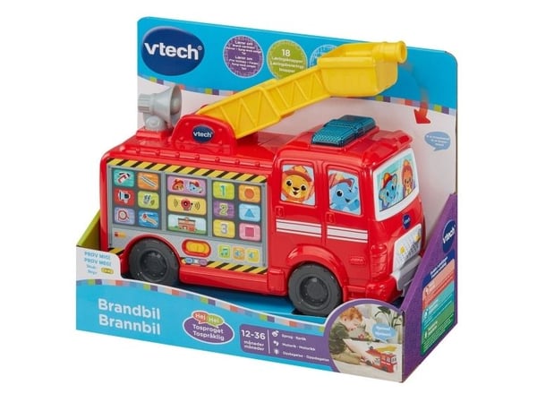 Vtech Rescue Buddies brandbil DK/NO