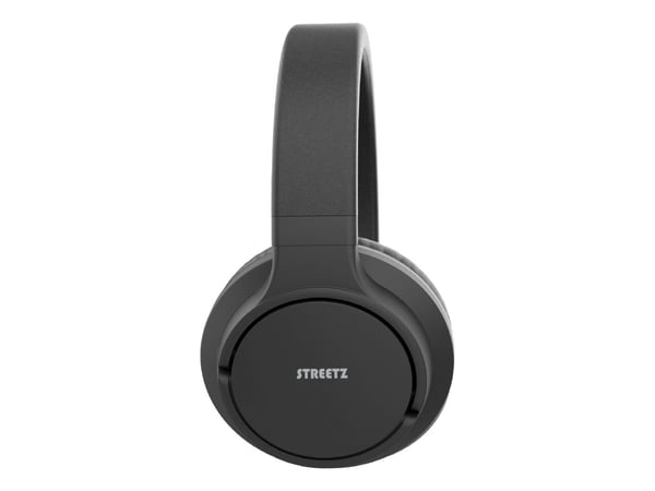 Streetz BT510-BLK, Trådløs, Samtaler/musikk, 205 g, Hodesett, Svart