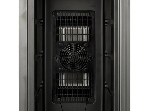 G3 Ferrari RISERVETTA 10, Termoelektrisk Vinkjøler, Frittstående, 10 flasker, E, Innebygd lys, Svart