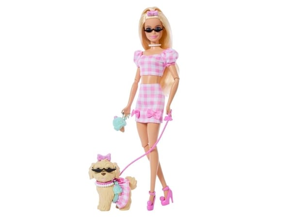 Barbie Twinning Looks Blonde Bows