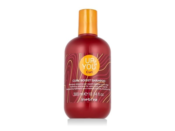 INEBRYA_Up To You Curl Boost fuktighetsgivende sjampo for bølget og krøllete hår 300ml