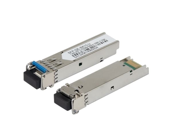 DELTACO - SFP (mini-GBIC) transceivermodul - 1.25GbE - 1000Base-LX - LC-enkeltmodus - opp til 10 km - 1310 (TX) / 1550 (RX) nm
