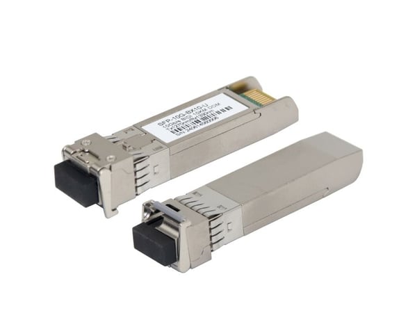 DELTACO - SFP+ transceivermodul - 10GbE - 10GBase-BX-D - LC-enkeltmodus - opp til 10 km - 1330 (TX) / 1270 (RX) nm