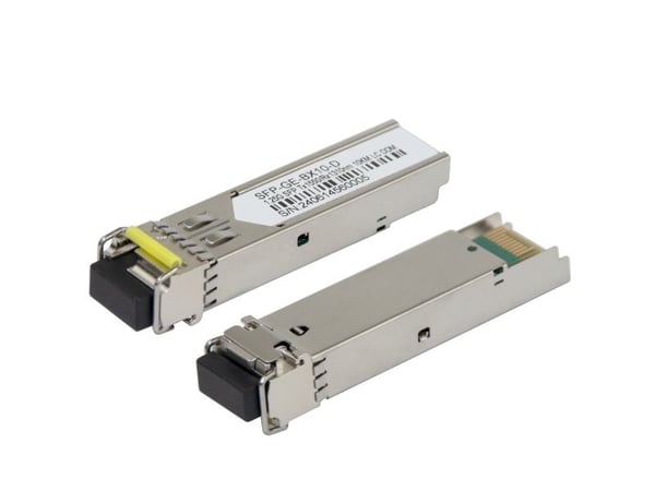 DELTACO - SFP (mini-GBIC) transceivermodul - 1.25GbE - 1000Base-LX - LC-enkeltmodus - opp til 10 km - 1310 (TX) / 1550 (RX) nm