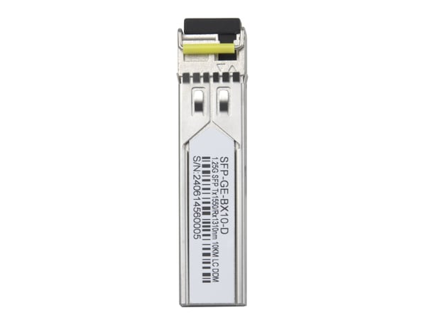 DELTACO - SFP (mini-GBIC) transceivermodul - 1.25GbE - 1000Base-LX - LC-enkeltmodus - opp til 10 km - 1310 (TX) / 1550 (RX) nm