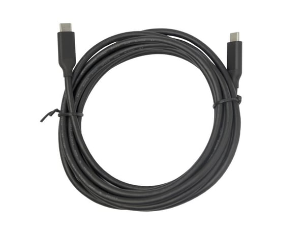 Deltaco USB-C C-C active cable, 10Gbps, 3A, 3m, 3 m, USB C, USB C, USB 3.2 Gen 2 (3.1 Gen 2), 10 Gbit/s, musta