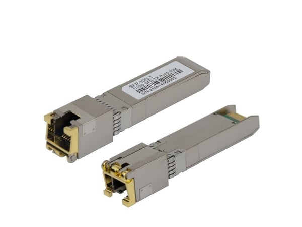 DELTACO - SFP+ transceivermodul - 10GbE - 10GBase-T - RJ-45 - opp til 30 m