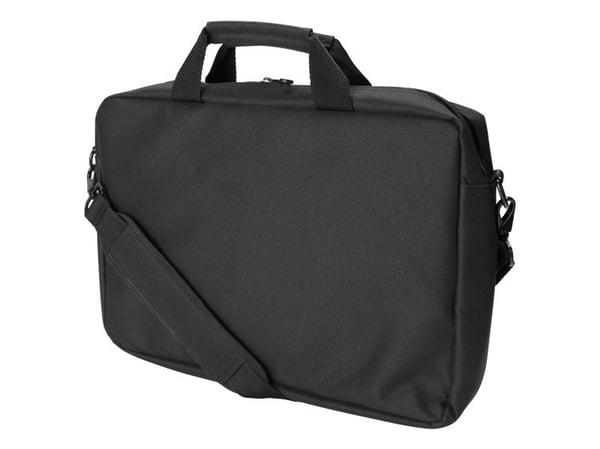 DELTACO - Notebook-väska - gjord av återvunnet polyester - 15.6" - 16" - svart