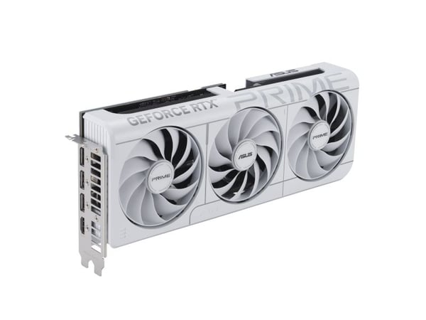 Asus Prime GeForce RTX 5070 OC Hvit 12 GB GDDR7 DLSS4-grafikkort (PRIME-RTX5070-O12G-WHITE)