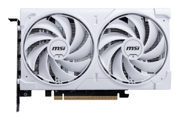 MSI GeForce RTX 5060 8G VENTUS 2X OC - Grafikkortti - GeForce RTX 5060 - 8 GB GDDR7 - PCIe 5.0 x16 - 3 x DisplayPort, HDMI - hvid