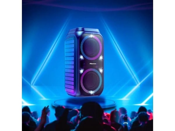 Hisense Party Rocket 160 - Selskapshøyttaler - 2.0-kanal - trådløs - Bluetooth - svart