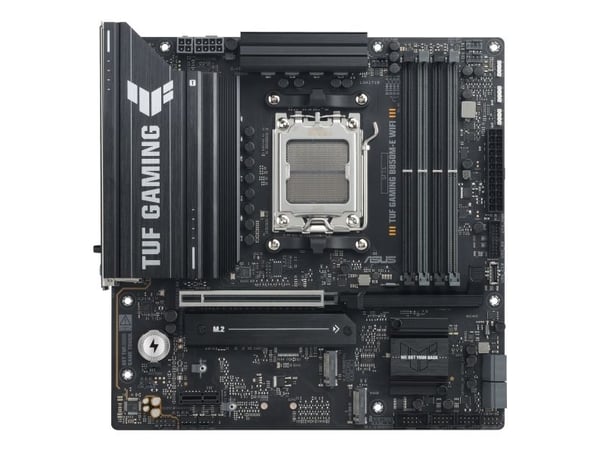 ASUS TUF GAMING B850M-E WIFI - Hovedkort - micro ATX - Socket AM5 - AMD B850 Chipset - USB-C 3.2 Gen2, USB-C 3.2 Gen 1, USB 3.2 Gen 2, USB 3.2 Gen ...