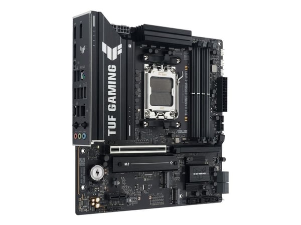 ASUS TUF GAMING B850M-E WIFI - Hovedkort - micro ATX - Socket AM5 - AMD B850 Chipset - USB-C 3.2 Gen2, USB-C 3.2 Gen 1, USB 3.2 Gen 2, USB 3.2 Gen ...