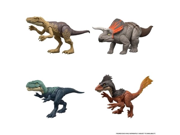Jurassic World STRIKE ATTACK-serien, 4 år, Ulike farger, Plast