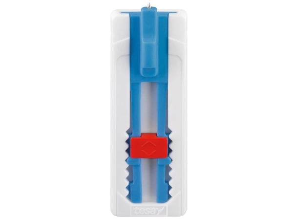 TESA 77768-00000-01, Innendørs, Universalkrok, Blå, Hvit, Polystirol, Limstrimmel, 4 kg
